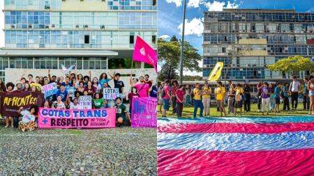 Diretório Central dos Estudantes comemorou aprovação das cotas trans na UFMG