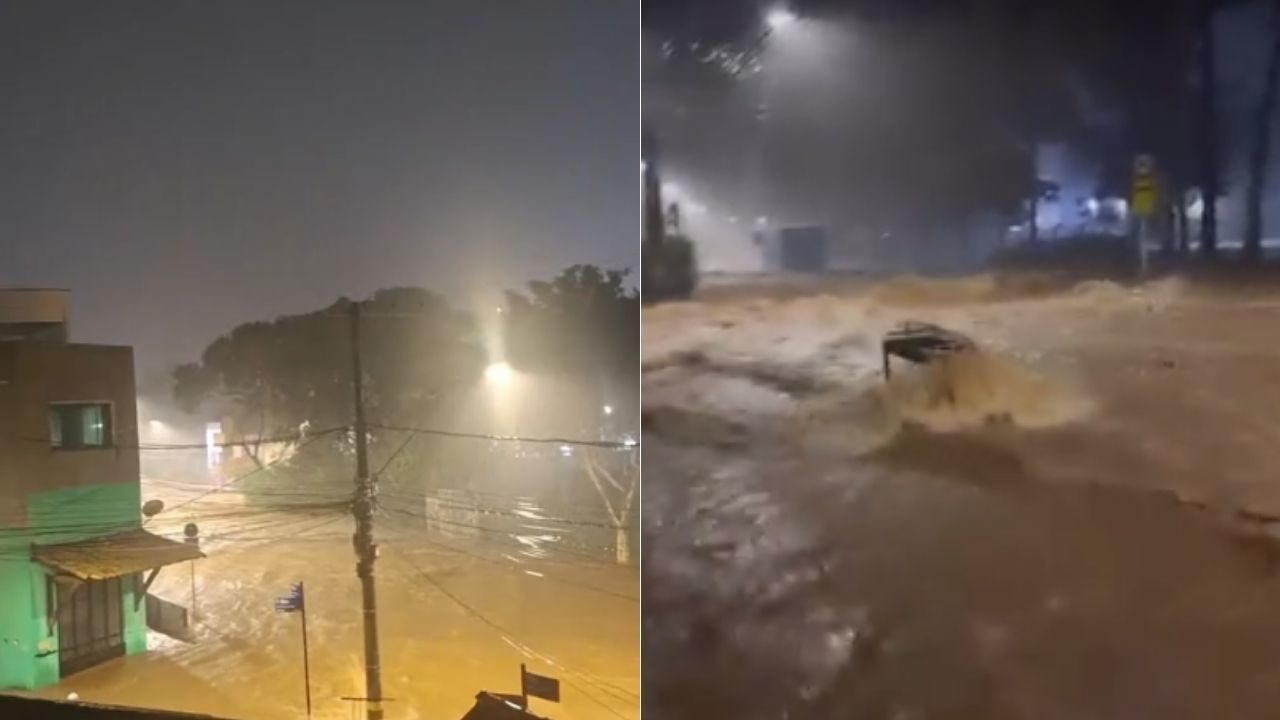 BH: Barreiro e Centro-Sul registram quase 40% da chuva esperada para o mês em apenas duas horas