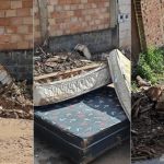 Após temporal, Sabará amanhece com ruas cobertas de lama e moradores se mobilizam para limpeza