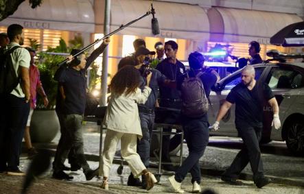 Morte de Odete Roitman é gravada no Rio