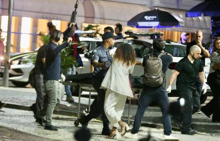 Morte de Odete Roitman é gravada no Rio