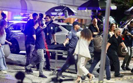 Morte de Odete Roitman é gravada no Rio