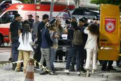 Morte de Odete Roitman é gravada no Rio