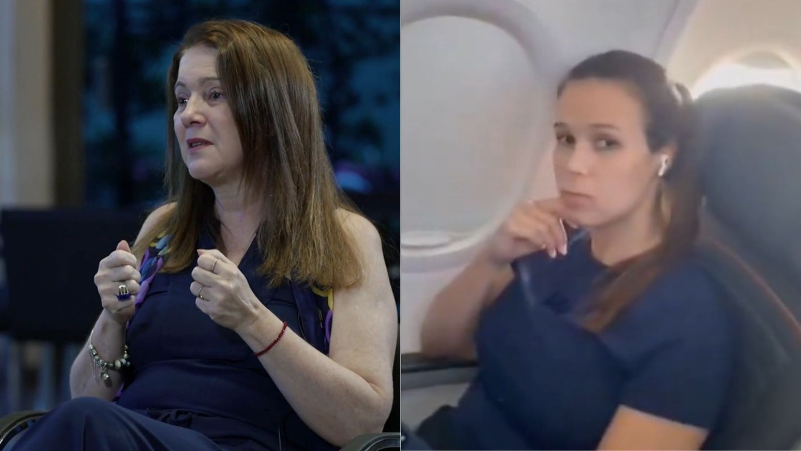 Mulher que gravou polêmica em avião se pronuncia pela primeira vez: 'Perdi o controle'