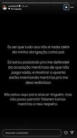 Murilo Huff expôs os gastos pelas redes sociais