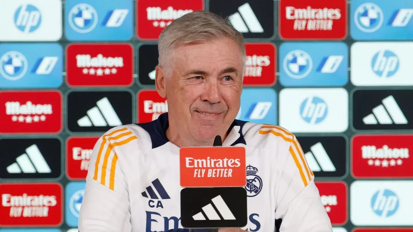 Técnico do Real Madrid, Ancelotti crava Vini Jr como vencedor da Bola de Ouro