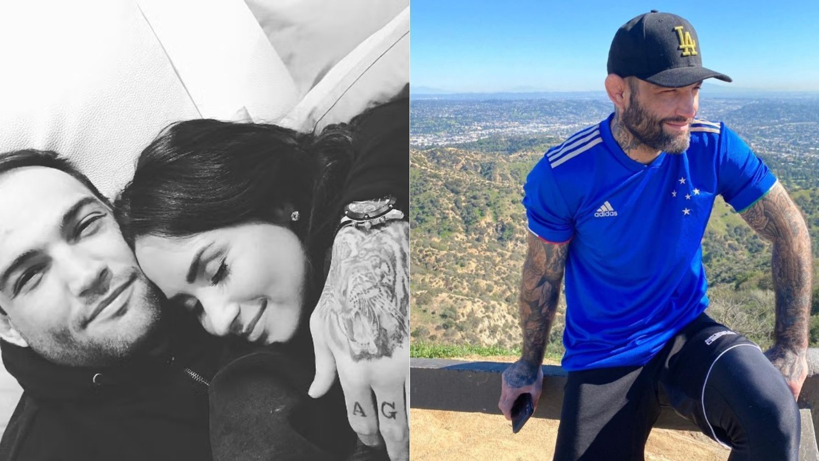 Saiba quem era Guilherme Bomba, lutador mineiro, cruzeirense e ex-namorado de Demi Lovato