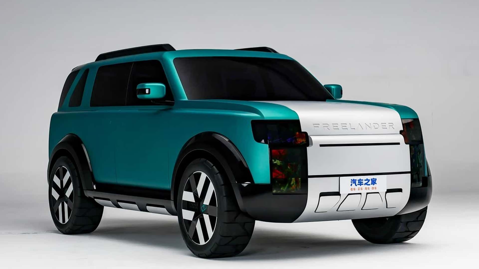 Land Rover Freelander renasce elétrico feito em parceria com a Chery