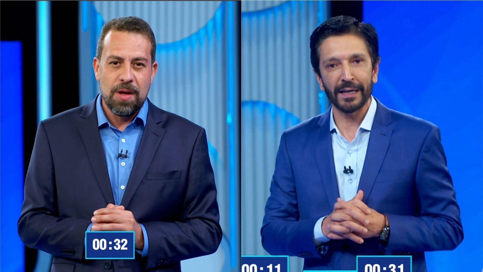 Debate em SP: Boulos insiste em suspeitas sobre corrupção, e Nunes em inexperiência de adversário