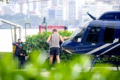 Odete Roitman e Cauã Reymond gravam novas cenas de Vale Tudo