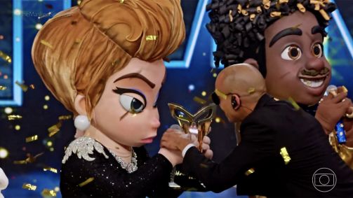 Diego Martins, como Odete Roitman, vence The Masked Singer Brasil