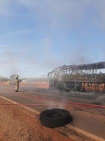 Felizmente, ninguém ficou ferido.