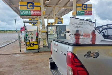 Um posto foi autuado por dificultar o trabalho de fiscalização