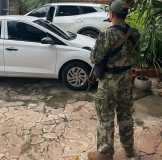 Fotos da ação da Polícia Federal durante a operação Dakovo, contra tráfico de armas