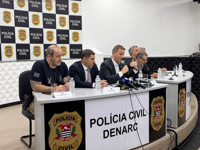 Secretário de Segurança de SP Guilherme Derrite sobre a Operação Downtown