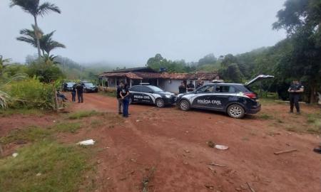 Operação foi realizada na zona rural de Viçosa