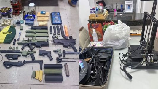 Operação mira grupo que produzia peças de armas em impressoras 3D em MG, RJ, SP e outros estados