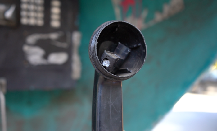 Orelhão na Avenida Nossa Senhora do Carmo, no bairro Sion, em Belo Horizonte