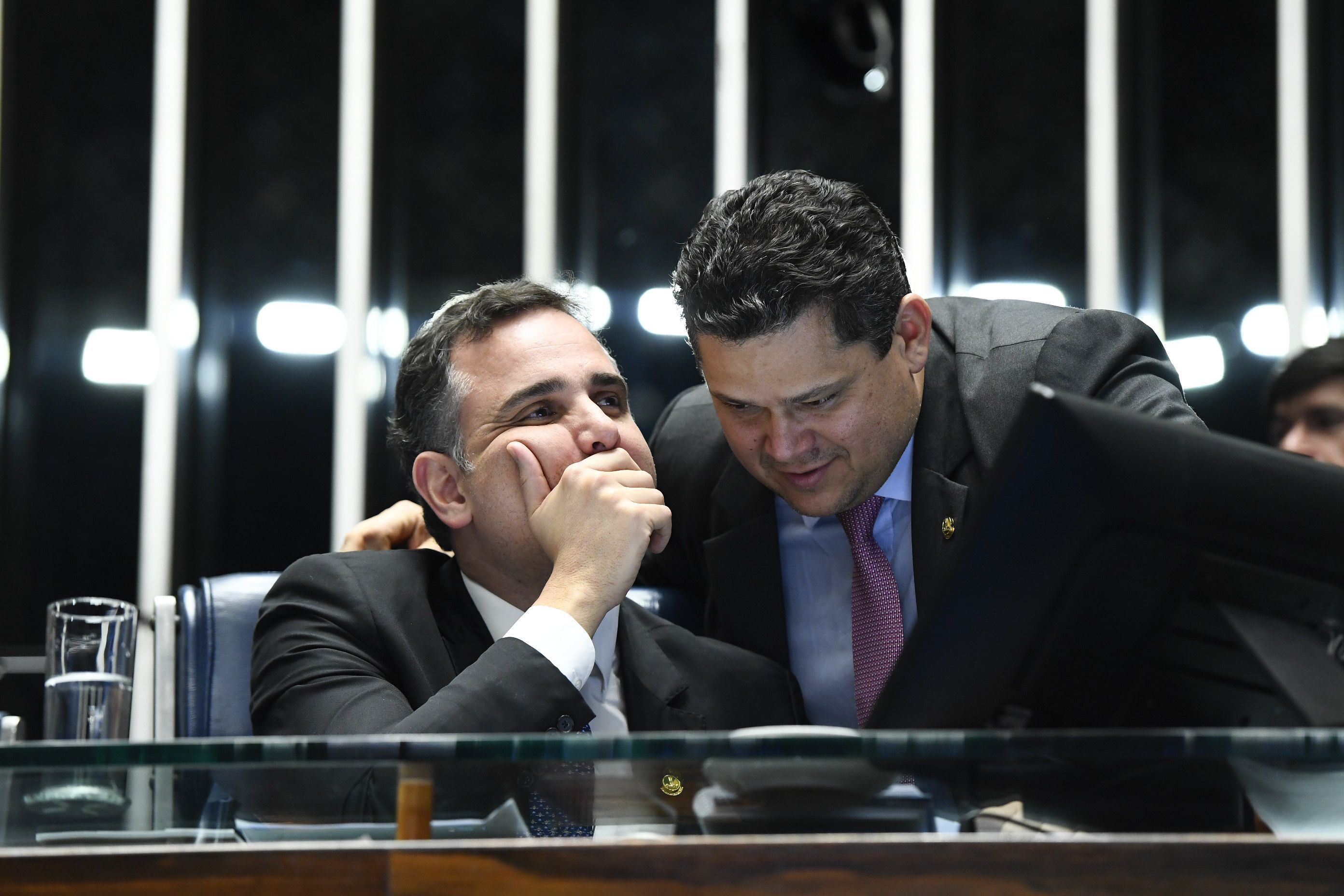Pacheco anuncia apoio a Davi Alcolumbre na eleição para a Presidência do Senado