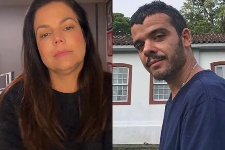 Nivea Stelmann e outros atores comparecem ao velório de João Rebello no RJ