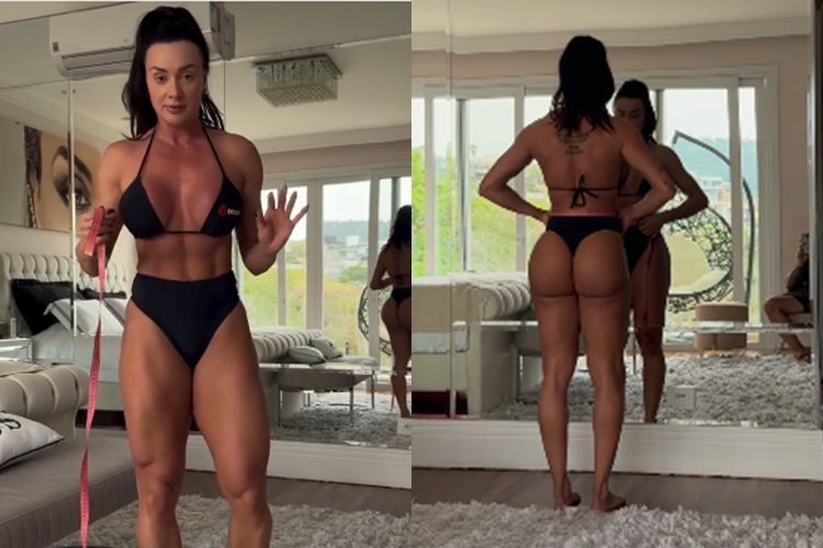 De biquini Juju Salimeni exibe corpo na web após perder 10 kg