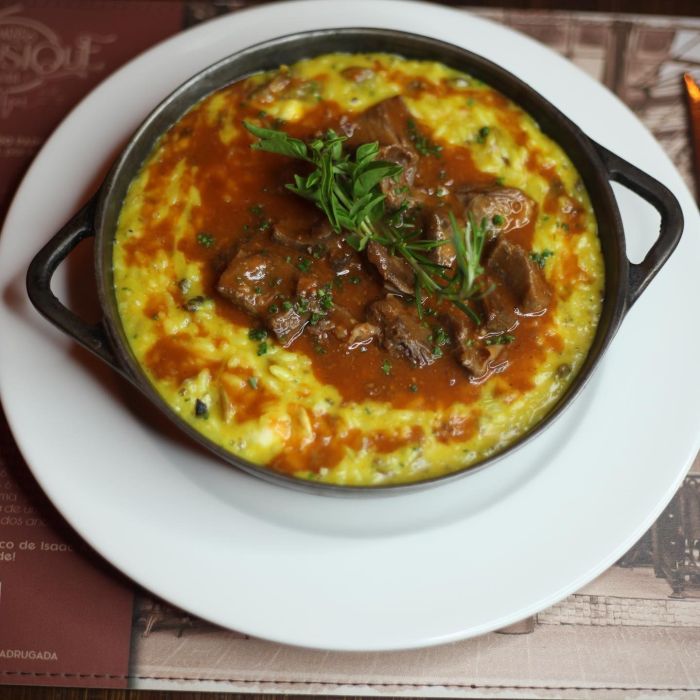 Ragu de Ossobuco à “The Noite juntos pelo Mingau