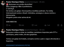 Políticos reagem à prisão do ex-presidente Jair Bolsonaro