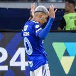Com comemoração especial, Matheus Pereira volta a marcar pelo Cruzeiro