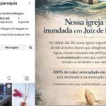 Arquidiocese denuncia falso pedido de doações para paróquia em Juiz de Fora