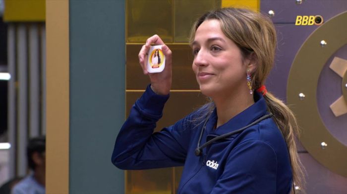 Samira sorteia Jordana