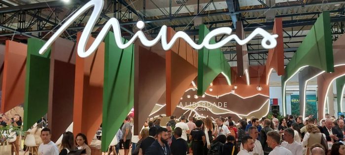 Minas Gerais está com um estande completo no evento