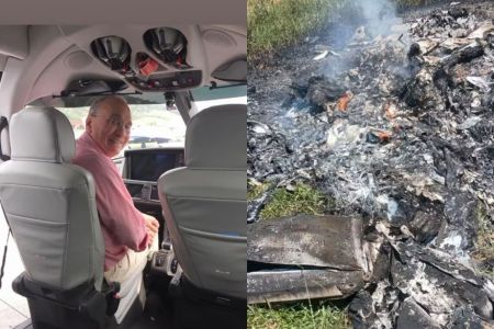 Vítimas de queda de avião em Rio Claro, no RJ, eram pai e filho