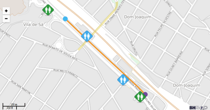 Trajeto do bloco Pisa na Fulô no Carnaval de BH em 2026 Trajeto do bloco Pisa na Fulô no Carnaval de BH em 2026
