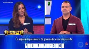 Paloma Poeta foi campeã do Acerte ou Caia deste domingo (13)