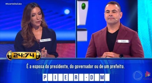 Paloma Poeta foi campeã do Acerte ou Caia deste domingo (13)