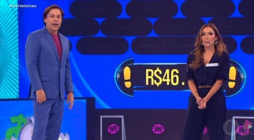 Paloma Poeta foi campeã do Acerte ou Caia deste domingo (13)