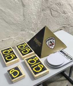 Drogas apreendidas pelos militares durante patrulha