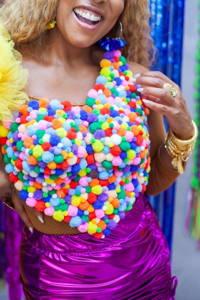 Top de bolinhas para o Carnaval da loja Negalora Top de bolinhas para o Carnaval da loja Negalora