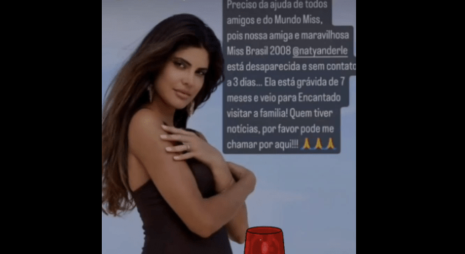 Publicação compartilhada nas redes sociais 
