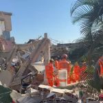 Tenente descarta ligação de incêndio anterior e chuva com desabamento de asilo em BH