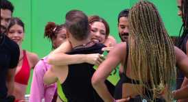 Beatriz Reis conduz dinâmica no BBB 25