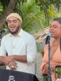 Preta Gil cantou no casamento de Mari Saad e Romulo Arantes Neto