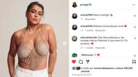 Foto destacada no perfil de Preta Gil recebeu diversos comentários
