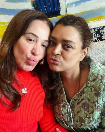 Preta e Claudia juntas nos EUA
