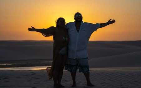 preta Gil e Gominho em Viagem