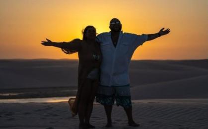 preta Gil e Gominho em Viagem