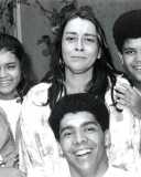 Preta e Pedro são filhos de Sandra e Gil