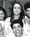 Preta e Pedro são filhos de Sandra e Gil