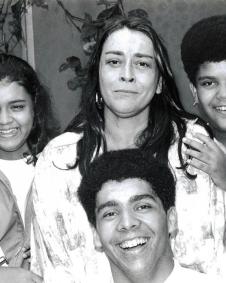 Preta e Pedro são filhos de Sandra e Gil