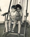 Preta e Pedro são filhos de Sandra e Gil